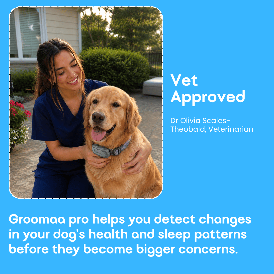 GroomaPro™ Smart GPS Pet Tracker