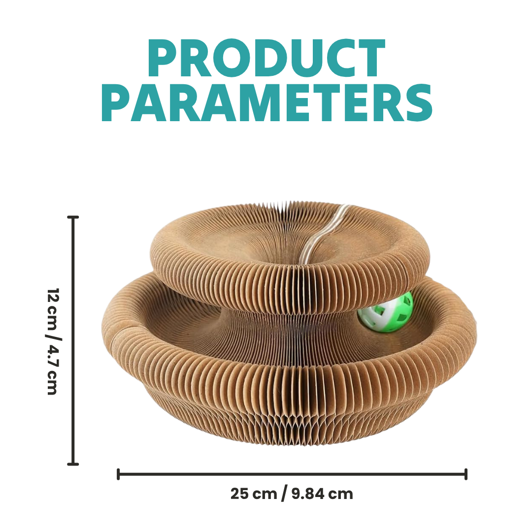 Kitten Curls Intercative Cat Scratching Toy